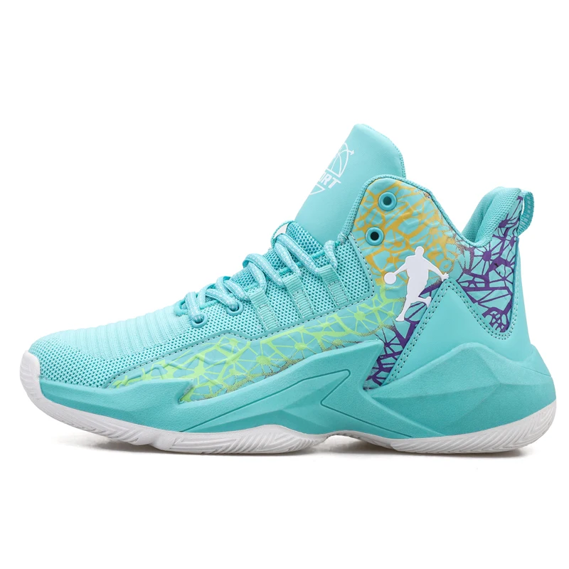 Спортивные высокие кроссовки для мужчин и женщин, брендовая амортизирующая спортивная обувь для баскетбола, удобные черные