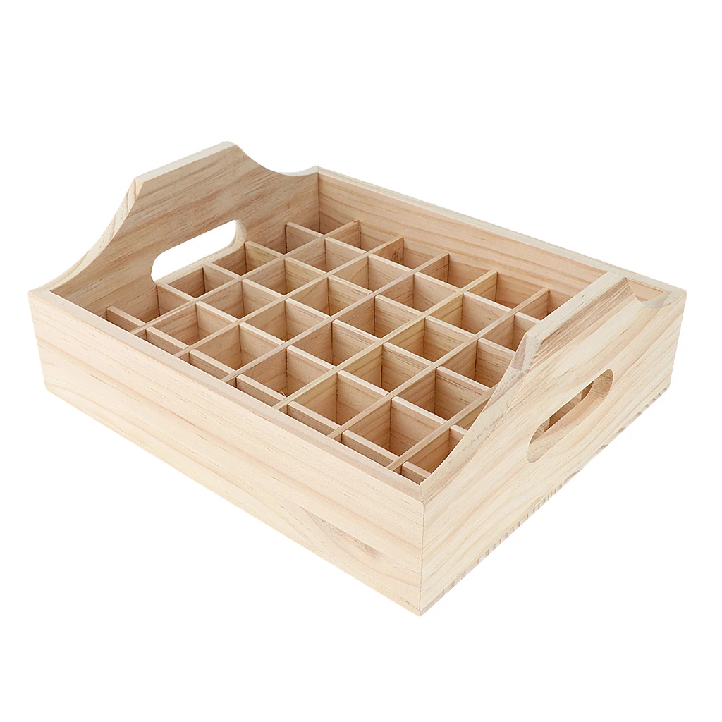 42 Grids Handmade Natural Essential Oil Bottle / Amber Glass Bottle Display Storage Box Carrying Case
42 Grids Handmade Natural Essential Oil Bottle / Amber Glass Bottle Display Storage Box Carrying Case