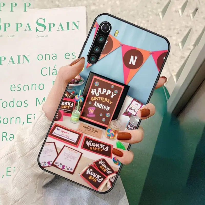 LJHYDFCNB Wonka Bar Phone Case For Redmi 7 8 9 A K20 30 Pro Note 8 9 Pro 9s 
LJHYDFCNB Wonka Bar Phone Case For Redmi 7 8 9 A K20 30 Pro Note 8 9 Pro 9s