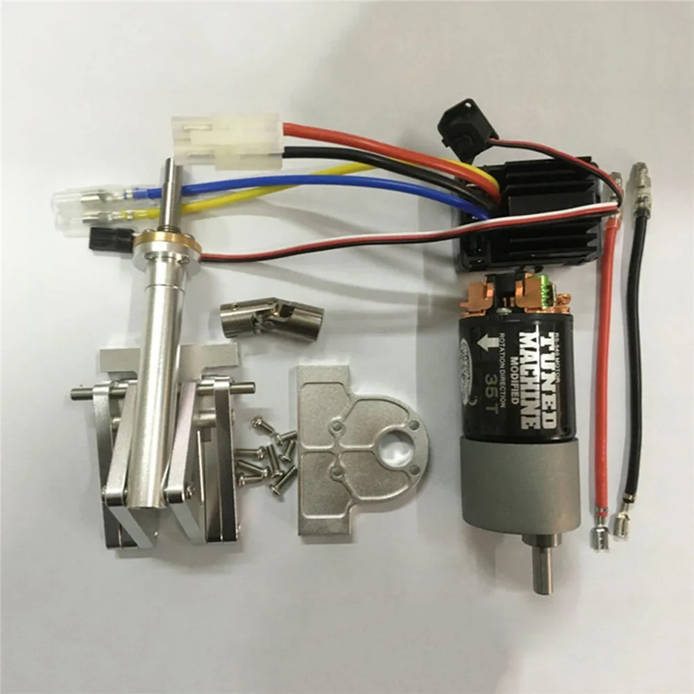 Lead Screw Clutch Lift Motor ESC Kit for 1/14 Tamiya Trailer Dumper Truck Tractor RC Car Accessories
Lead Screw Clutch Lift Motor ESC Kit for 1/14 Tamiya Trailer Dumper Truck Tractor RC Car Accessories