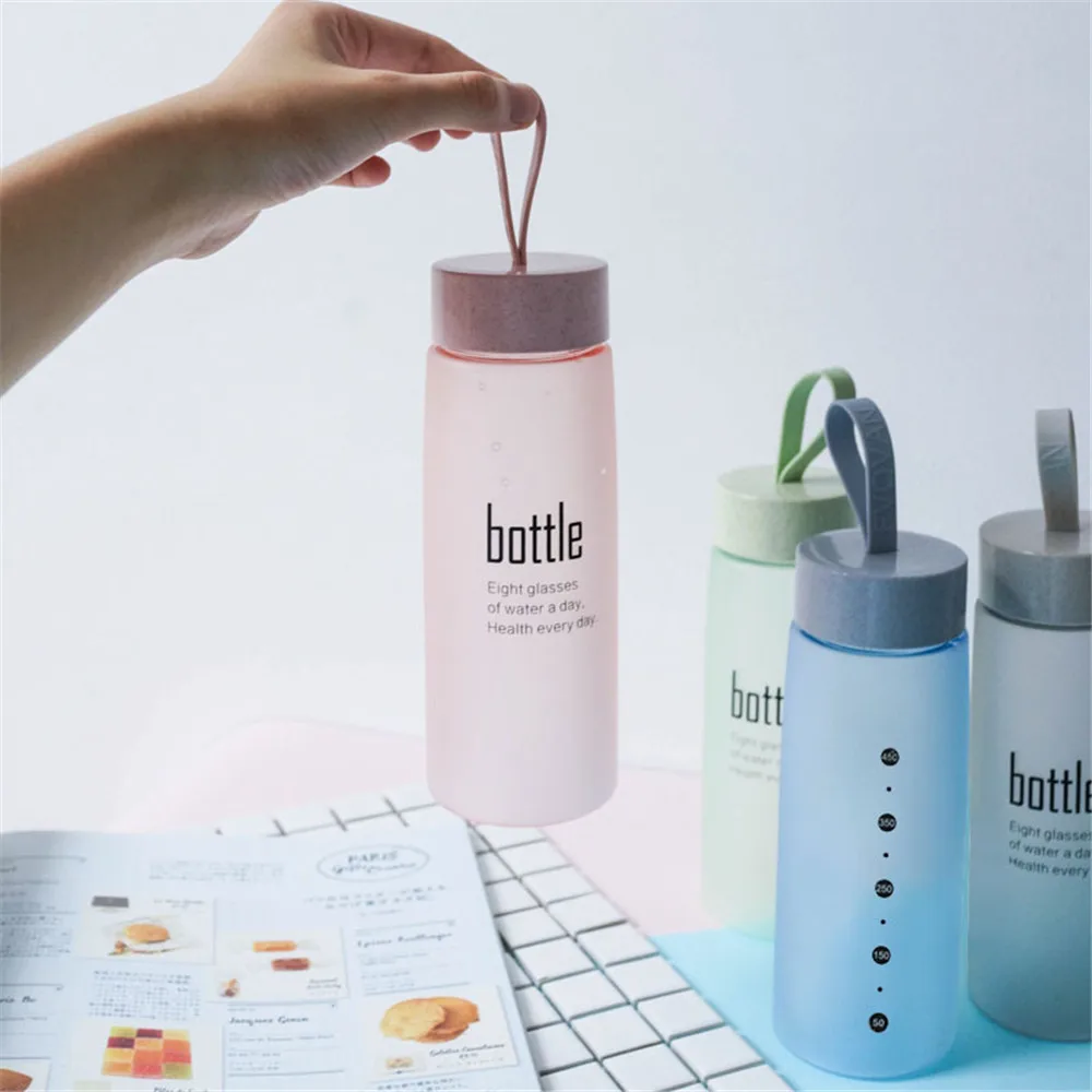 520ml Frosted Portable Seal Bottles Plastic Sports Water Bottle Leak-proof Portable
520ml Frosted Portable Seal Bottles Plastic Sports Water Bottle Leak-proof Portable