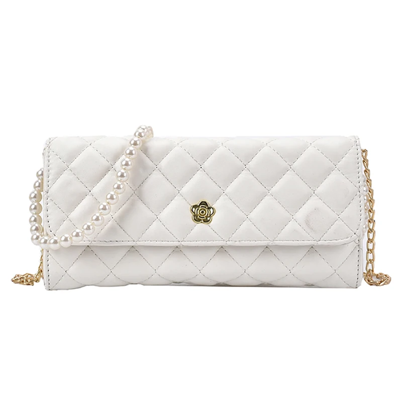 Lingge Chain Bag Women's Summer 2021 New Fashion Messenger Bag Pearl Single Shoulder Armpit Flap Bag Brand Designer Handbag
Lingge Chain Bag Women's Summer 2021 New Fashion Messenger Bag Pearl Single Shoulder Armpit Flap Bag Brand Designer Handbag