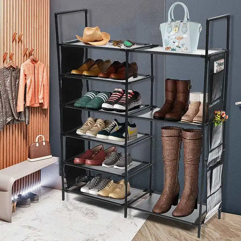 6Layer Shoe Shelf Shoe Cabinet Dustproof Shoes Storage Holder Space-saving Shoe Rack Organizer Holder Non-woven Fabric Shoe Rack
6Layer Shoe Shelf Shoe Cabinet Dustproof Shoes Storage Holder Space-saving Shoe Rack Organizer Holder Non-woven Fabric Shoe Rack