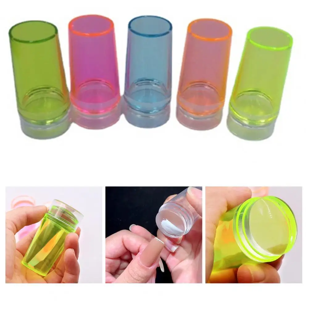 Nail Art Stamp Single Head Non-Deformed Fluorescent Silicone Nail Stamper Scraper Transparent Tool for Manicure
Nail Art Stamp Single Head Non-Deformed Fluorescent Silicone Nail Stamper Scraper Transparent Tool for Manicure