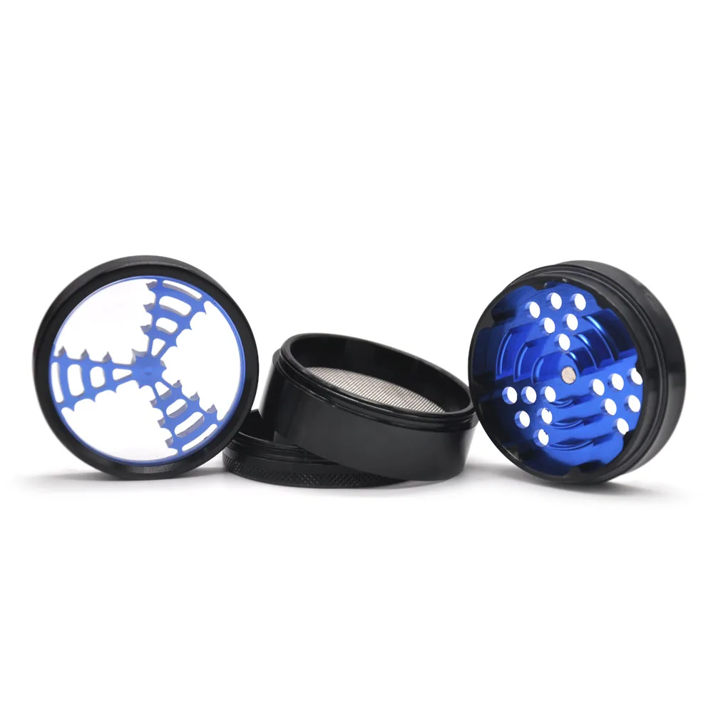 Creative Design Crown Aircraft Aluminum Herb Grinder 63 MM 4 Layers with Blade Teeth Tobacco Grinder Open Window Spice Crusher
Creative Design Crown Aircraft Aluminum Herb Grinder 63 MM 4 Layers with Blade Teeth Tobacco Grinder Open Window Spice Crusher