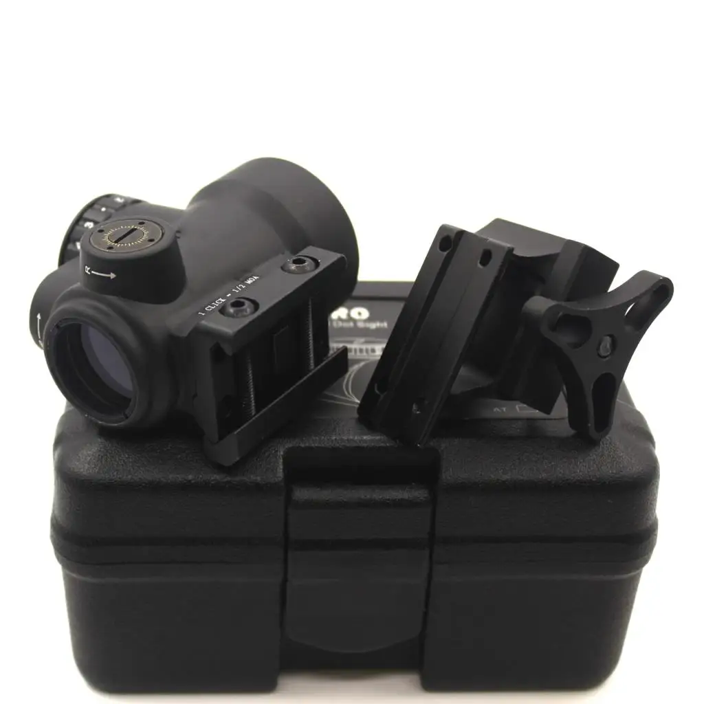 Hunting scope MRO Style Red Dot Sight Holographic Sight Low Mount + Hight Mount fit picatinny rail
Hunting scope MRO Style Red Dot Sight Holographic Sight Low Mount + Hight Mount fit picatinny rail