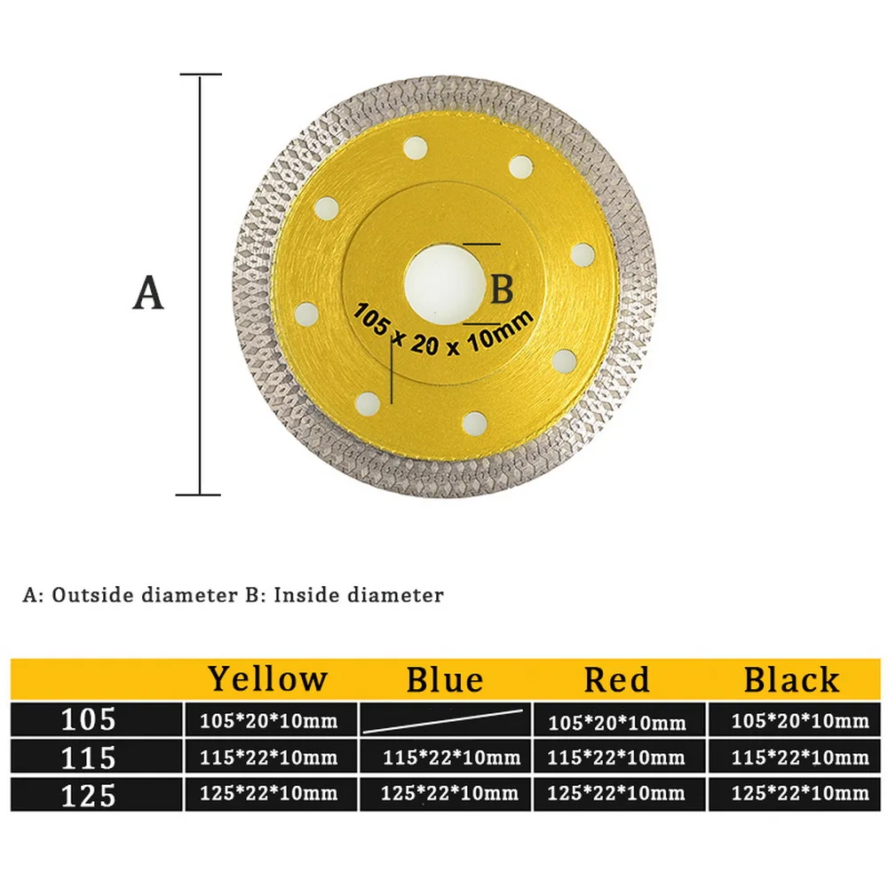 Turbo Diamond Saw Blade Granite Marble Cutting Disc Porcelain Tile Ceramic Blades 3 Sizes for Angle Grinder Diamond Saw Blade
Turbo Diamond Saw Blade Granite Marble Cutting Disc Porcelain Tile Ceramic Blades 3 Sizes for Angle Grinder Diamond Saw Blade
