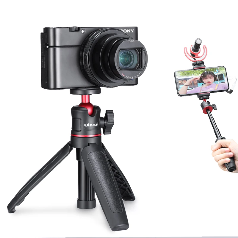 Ulanzi MT-08 DSLR SLR Phone Vlog tripod Cold Shoe Phone Mount Holder for Microphone LED Light Mini Tripod for Sony A6400 A6300
Ulanzi MT-08 DSLR SLR Phone Vlog tripod Cold Shoe Phone Mount Holder for Microphone LED Light Mini Tripod for Sony A6400 A6300