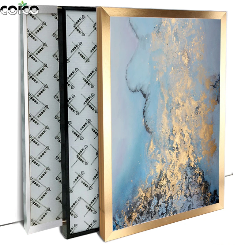 Abstract Blue Gold Ink Wall Art Posters with Frame Marble Pattern Canvas Print Painting Modern Aesthetic Hd Home Decor Picture
Abstract Blue Gold Ink Wall Art Posters with Frame Marble Pattern Canvas Print Painting Modern Aesthetic Hd Home Decor Picture