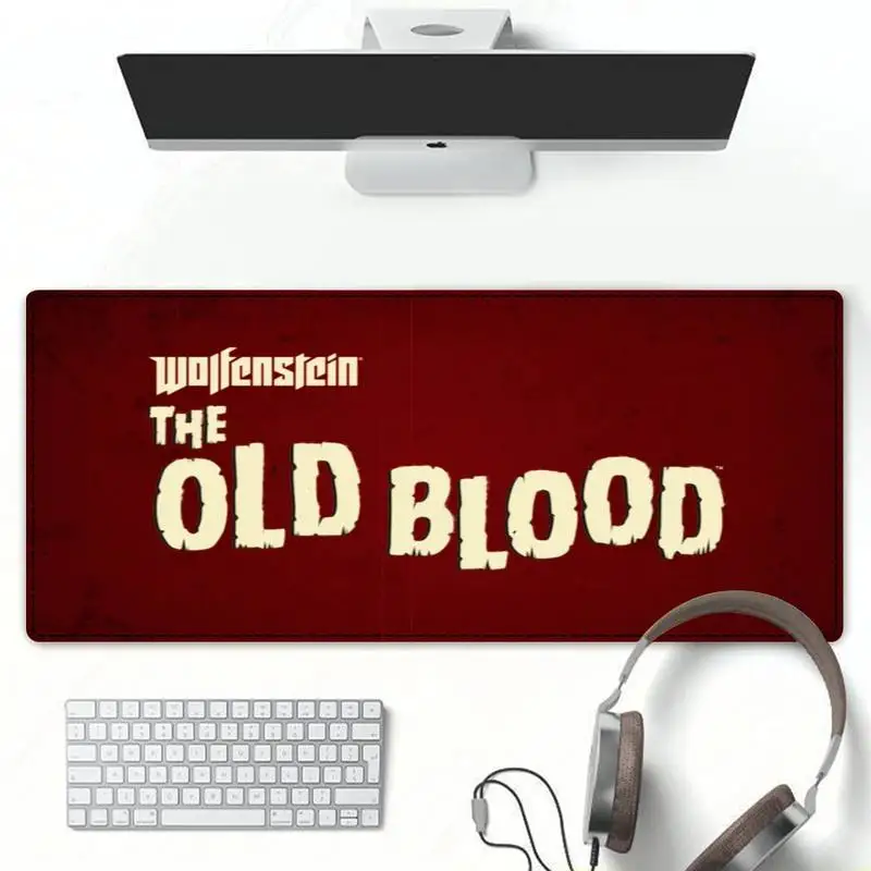 30x90cm Wolfenstein The Old Blood Mouse Pad Gamer Keyboard Maus Pad Desk Mouse Mat Game Accessories For Overwatch
30x90cm Wolfenstein The Old Blood Mouse Pad Gamer Keyboard Maus Pad Desk Mouse Mat Game Accessories For Overwatch