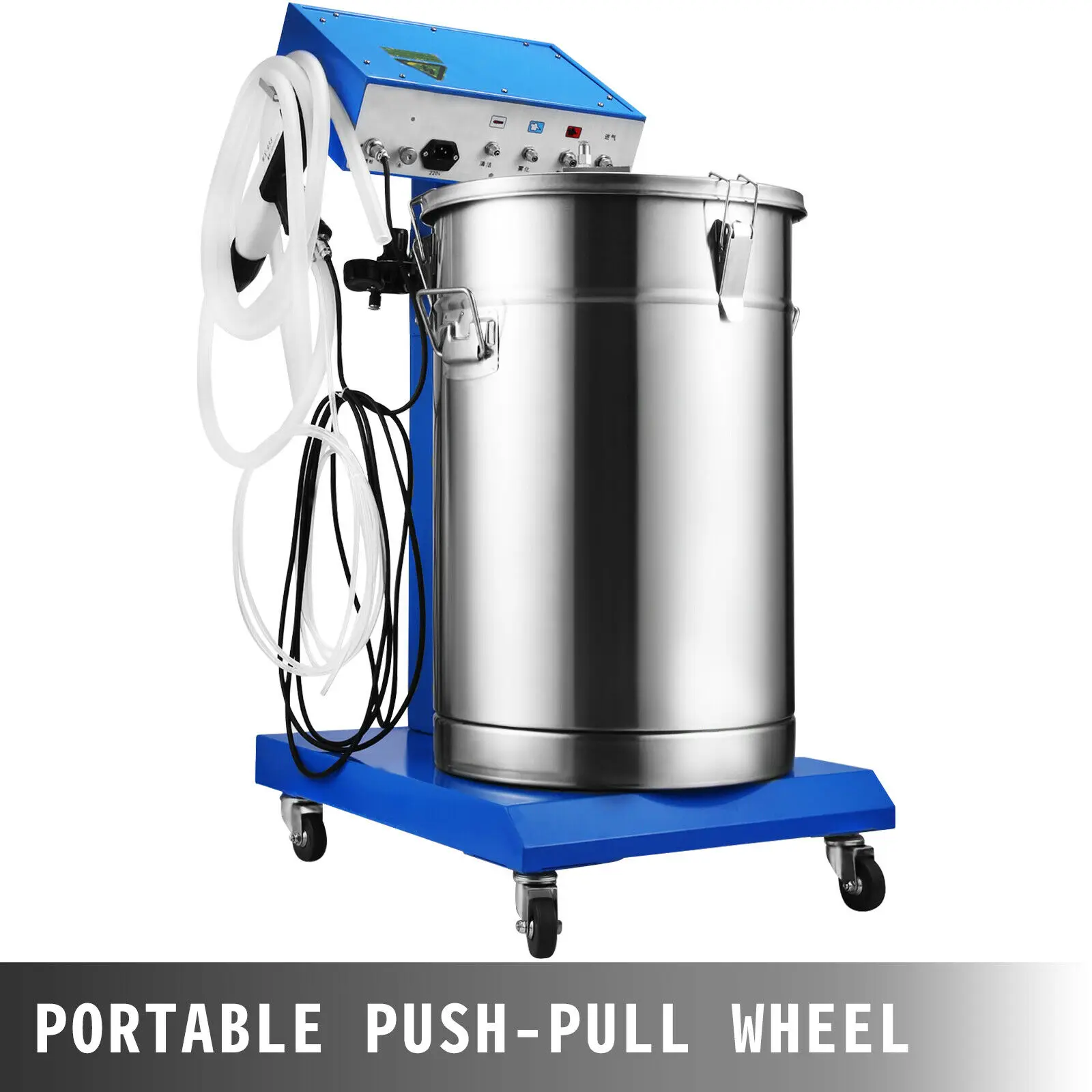 WX-958 Powder Coating Machine 50W 45L Capacity Electrostatic Powder Coating Machine Spraying Gun Paint 450g/min
WX-958 Powder Coating Machine 50W 45L Capacity Electrostatic Powder Coating Machine Spraying Gun Paint 450g/min