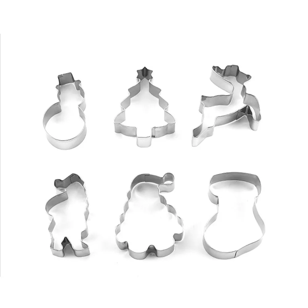 6pcs Metal Cookie Chocolate Cutter Mould Biscuit Press Icing Chocolate Cake Pastry Kitchen Tool Angel Candy Cane Biscuit Mould
6pcs Metal Cookie Chocolate Cutter Mould Biscuit Press Icing Chocolate Cake Pastry Kitchen Tool Angel Candy Cane Biscuit Mould