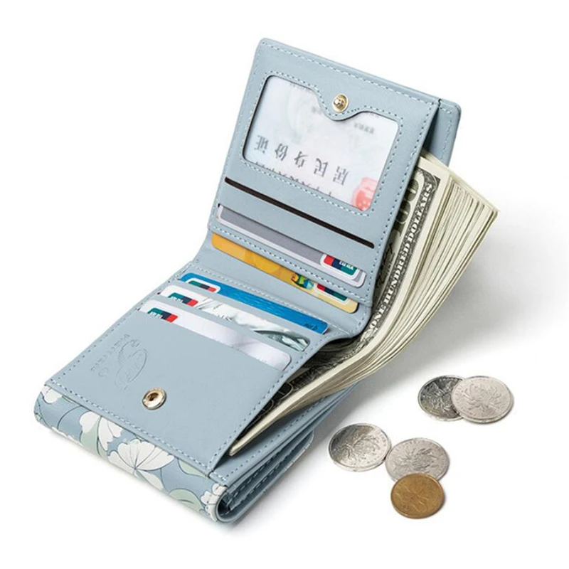 Ladies Coin Purse Small Fresh Printing Card Holder Money Bag Short Wallet Elegant PU Wallet New Lady Wallet
Ladies Coin Purse Small Fresh Printing Card Holder Money Bag Short Wallet Elegant PU Wallet New Lady Wallet