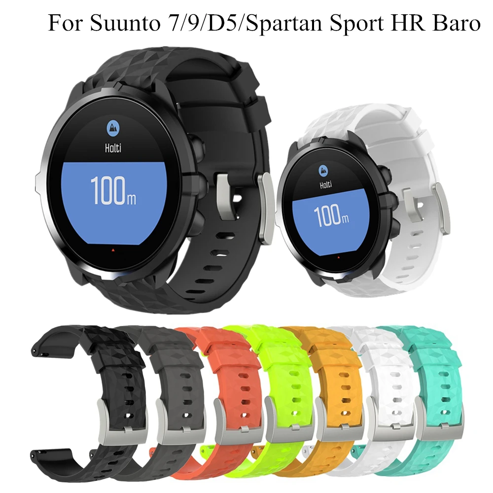 Strap For Suunto 9/ Suunto7/ D5I/ Traverse/ Spartan Sport Wrist HR Baro SmartWatch Band Offical Style Replace Sport Bracelet
Strap For Suunto 9/ Suunto7/ D5I/ Traverse/ Spartan Sport Wrist HR Baro SmartWatch Band Offical Style Replace Sport Bracelet