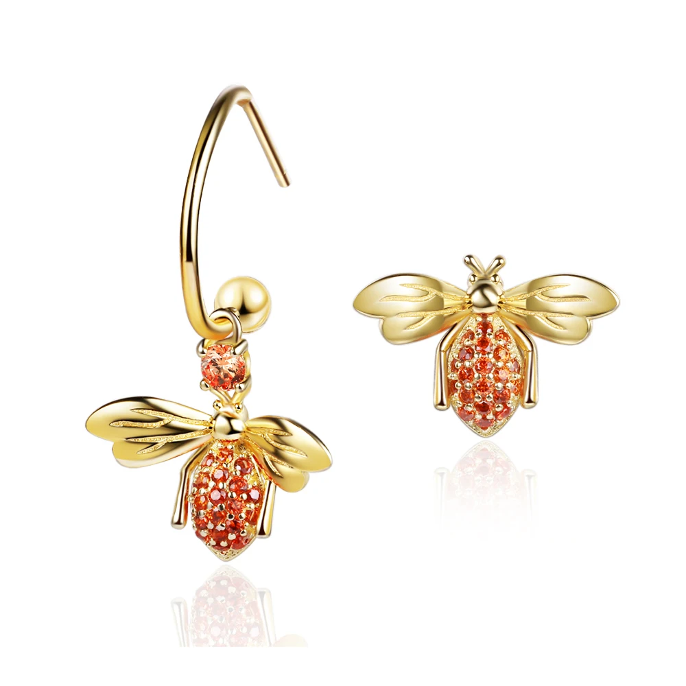 FAHMI Original Design 2021 New Style 100% 925 Sterling Silver insect All-Match Personality Exquisite Women's Earrings
FAHMI Original Design 2021 New Style 100% 925 Sterling Silver insect All-Match Personality Exquisite Women's Earrings