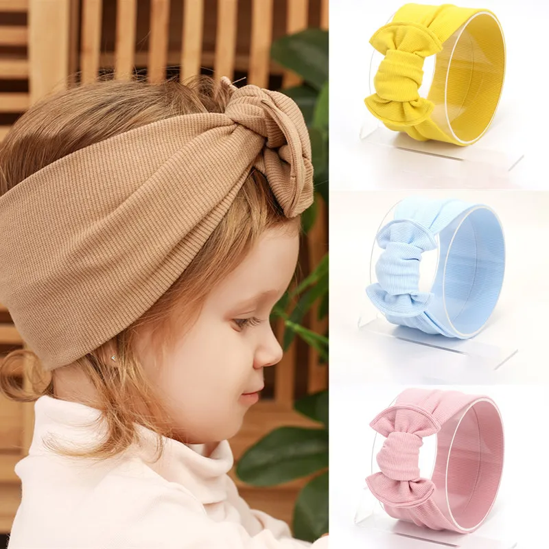 Baby Toddler Solid Color Bow Knot Headband Turban Fashion Girls Bow Hair Bands Hairband Hair Accessories Children Headwear
Baby Toddler Solid Color Bow Knot Headband Turban Fashion Girls Bow Hair Bands Hairband Hair Accessories Children Headwear