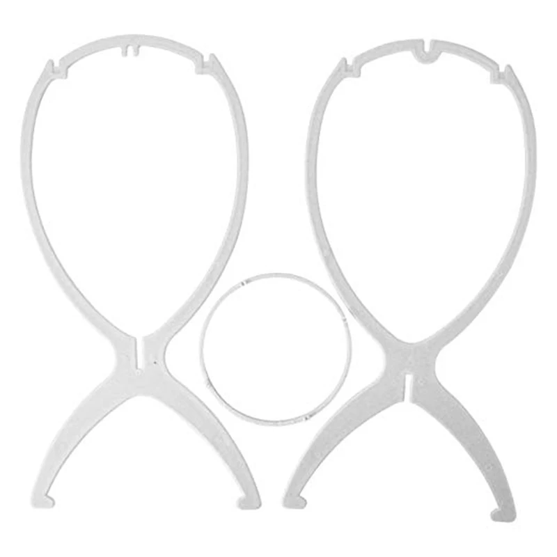 1 Set 6Pcs Wig Stand Holder Portable Durable Plastic Folding Wig Holder Hairpieces Display Tool Stable Wig Stand Dryer White
1 Set 6Pcs Wig Stand Holder Portable Durable Plastic Folding Wig Holder Hairpieces Display Tool Stable Wig Stand Dryer White