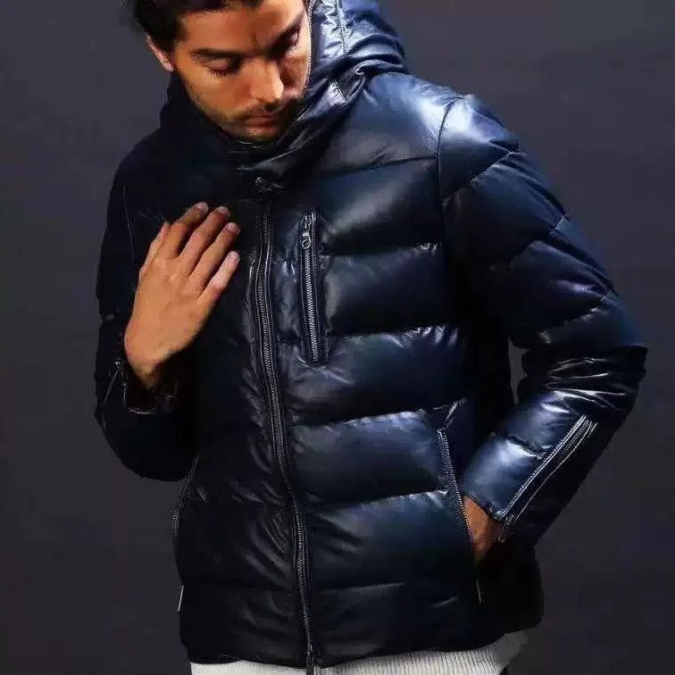 Прочтите описание H-5 Avfly! Мужская теплая куртка из натуральной овечьей кожи, толстый пуховик большого размера с 90% утиными перьями
Прочтите описание H-5 Avfly! Мужская теплая куртка из натуральной овечьей кожи, толстый пуховик большого размера с 90% утиными перьями