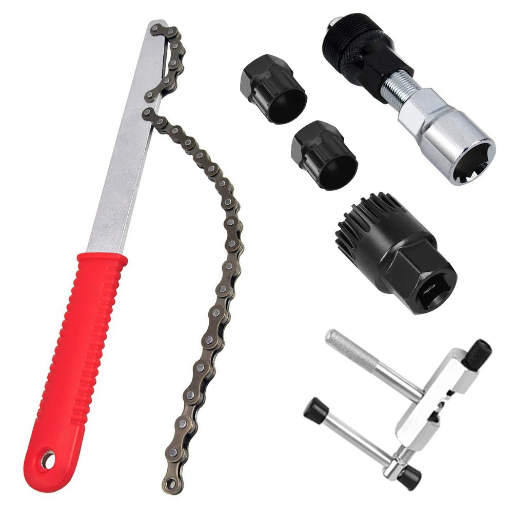 Bicycle Repair Tool Kits MTB Road Bikes Chain Cutter Bracket Flywheel Remover Crank Puller Wrench Maintenance Tools
Bicycle Repair Tool Kits MTB Road Bikes Chain Cutter Bracket Flywheel Remover Crank Puller Wrench Maintenance Tools
