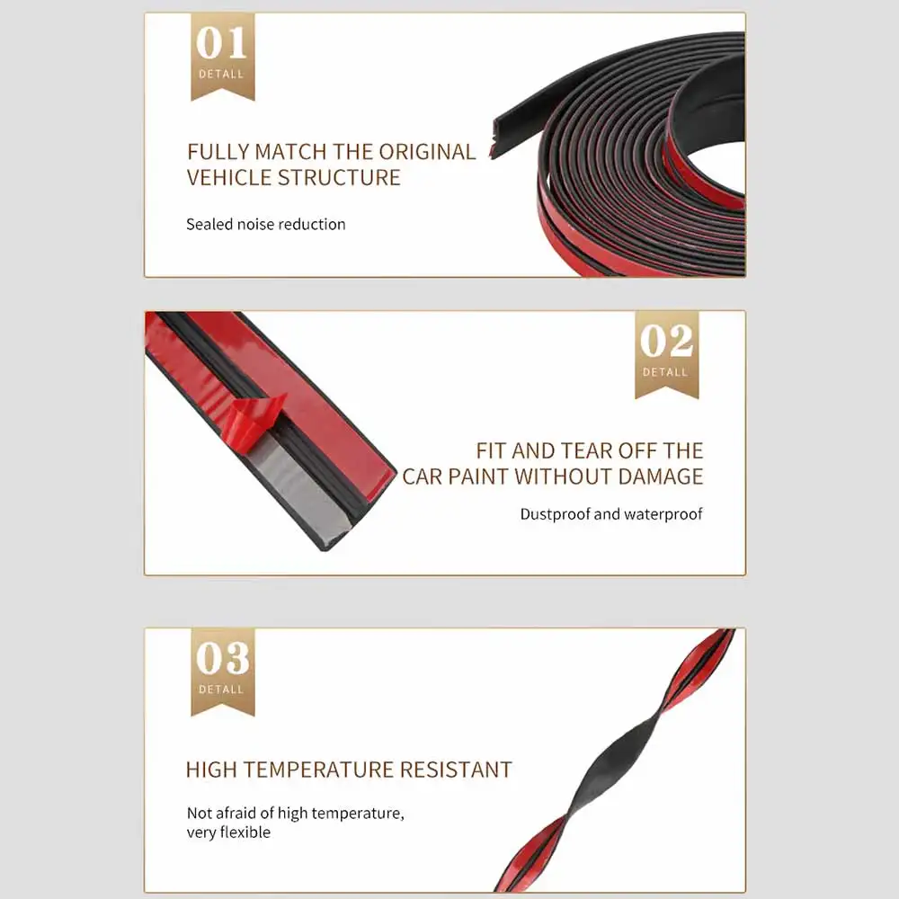 14/19mm Car Styling Rubber Strip Edge Sealing Strip Window Seals Auto Roof Windshield Sealant Protector Seal Strip Car Stickers
14/19mm Car Styling Rubber Strip Edge Sealing Strip Window Seals Auto Roof Windshield Sealant Protector Seal Strip Car Stickers