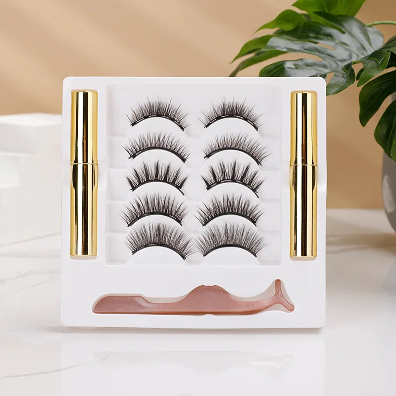 5 Pairs Magnetic False Eyelashes Magnetic Eyeliner Set Natural Long Curly Magnetic Eyelash Extension Lash Cases Packaging
5 Pairs Magnetic False Eyelashes Magnetic Eyeliner Set Natural Long Curly Magnetic Eyelash Extension Lash Cases Packaging