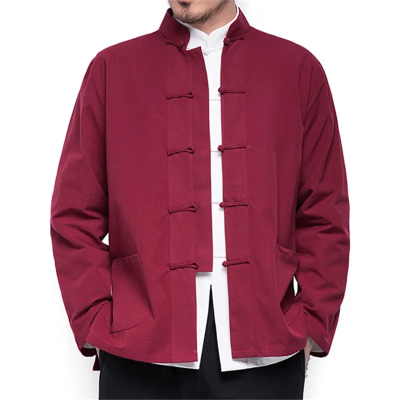 Men's Kimono Cotton Linen Jackets Solid Color Coats Loose Casual Chinese Style Male Cardigan Retro Comfort Overcoat
Men's Kimono Cotton Linen Jackets Solid Color Coats Loose Casual Chinese Style Male Cardigan Retro Comfort Overcoat