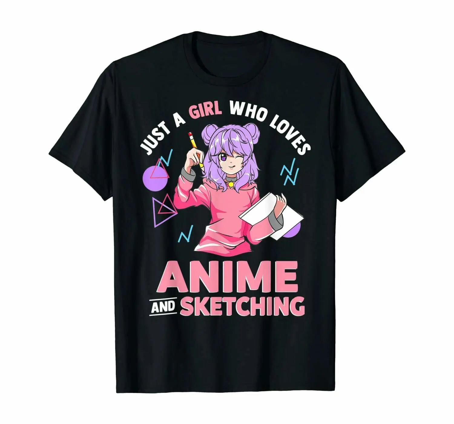 Just A Girl Who Loves Anime and Sketching Drawing Art Gift Premium T-Shirt Casual Summer Top Women Short Sleeve Print T Shirt
Just A Girl Who Loves Anime and Sketching Drawing Art Gift Premium T-Shirt Casual Summer Top Women Short Sleeve Print T Shirt