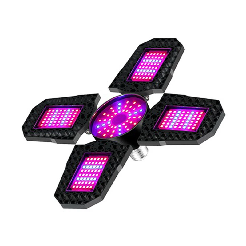 LED Lamp Plant Growth Light Deformation Folding Plant Grow Light Red Blue Spectrum Succulent Growth Light E27 100W 120W 150W
LED Lamp Plant Growth Light Deformation Folding Plant Grow Light Red Blue Spectrum Succulent Growth Light E27 100W 120W 150W