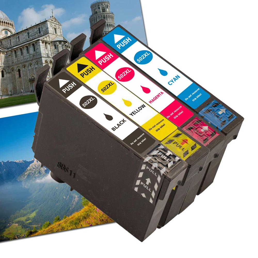 Картриджи Ouguan 502xl с чернилами, совместимые с Epson 502 XL Epson XP-5105 Workforce Pro, для принтеров Epson, для принтеров, для Epson
Картриджи Ouguan 502xl с чернилами, совместимые с Epson 502 XL Epson XP-5105 Workforce Pro, для принтеров Epson, для принтеров, для Epson