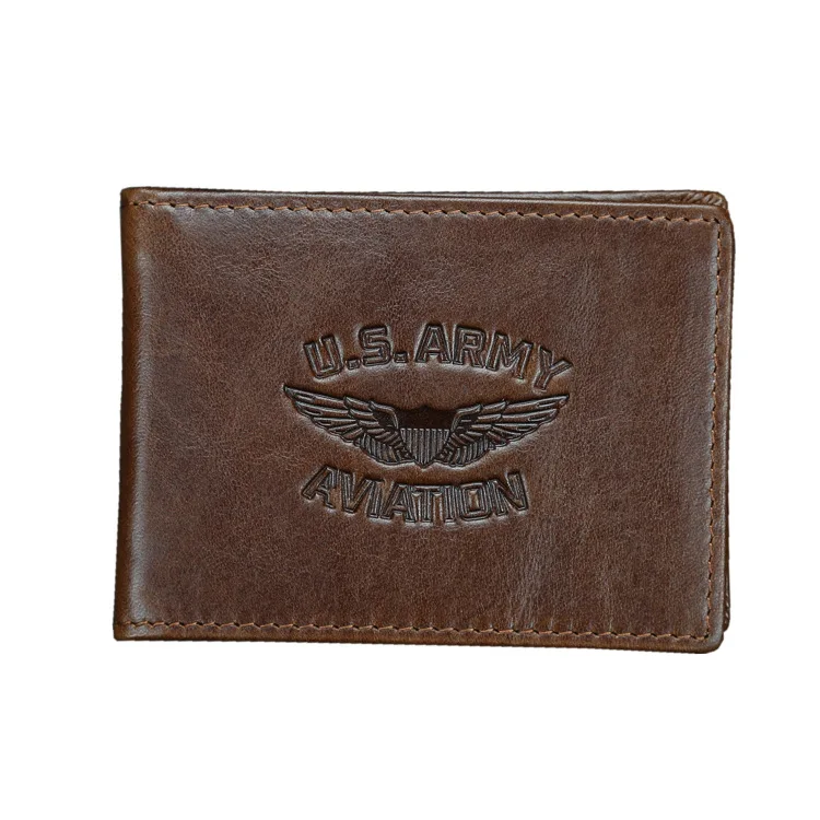 Genuine Leather US Army Aviation Pilot License Card Holder Folder Case Best Gift for Pilot Driver License Wallet 8x11CM
Genuine Leather US Army Aviation Pilot License Card Holder Folder Case Best Gift for Pilot Driver License Wallet 8x11CM