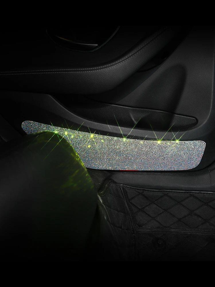 Car Door Protector Bling Stickers and Decals Collision-Resistant Automobiles Rhinestone Scratch-resistant Interior Accessories | Автомобили