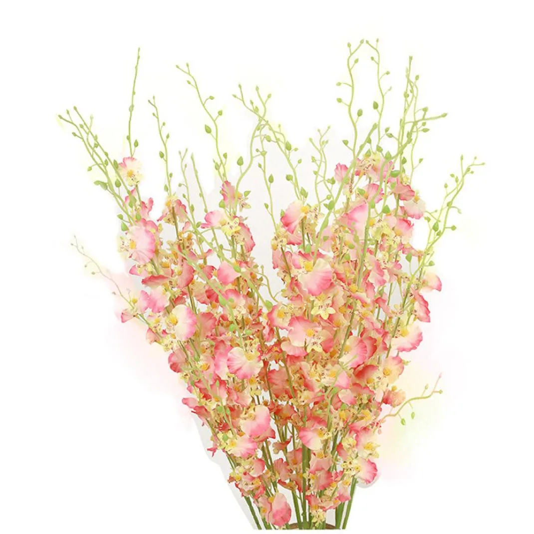 98cm Simulation Orchid Phalaenopsis Flowers For Wedding Decor Oncidium Artificial Flowers Bouquet Cloth Orchid Party Home Decor 
98cm Simulation Orchid Phalaenopsis Flowers For Wedding Decor Oncidium Artificial Flowers Bouquet Cloth Orchid Party Home Decor