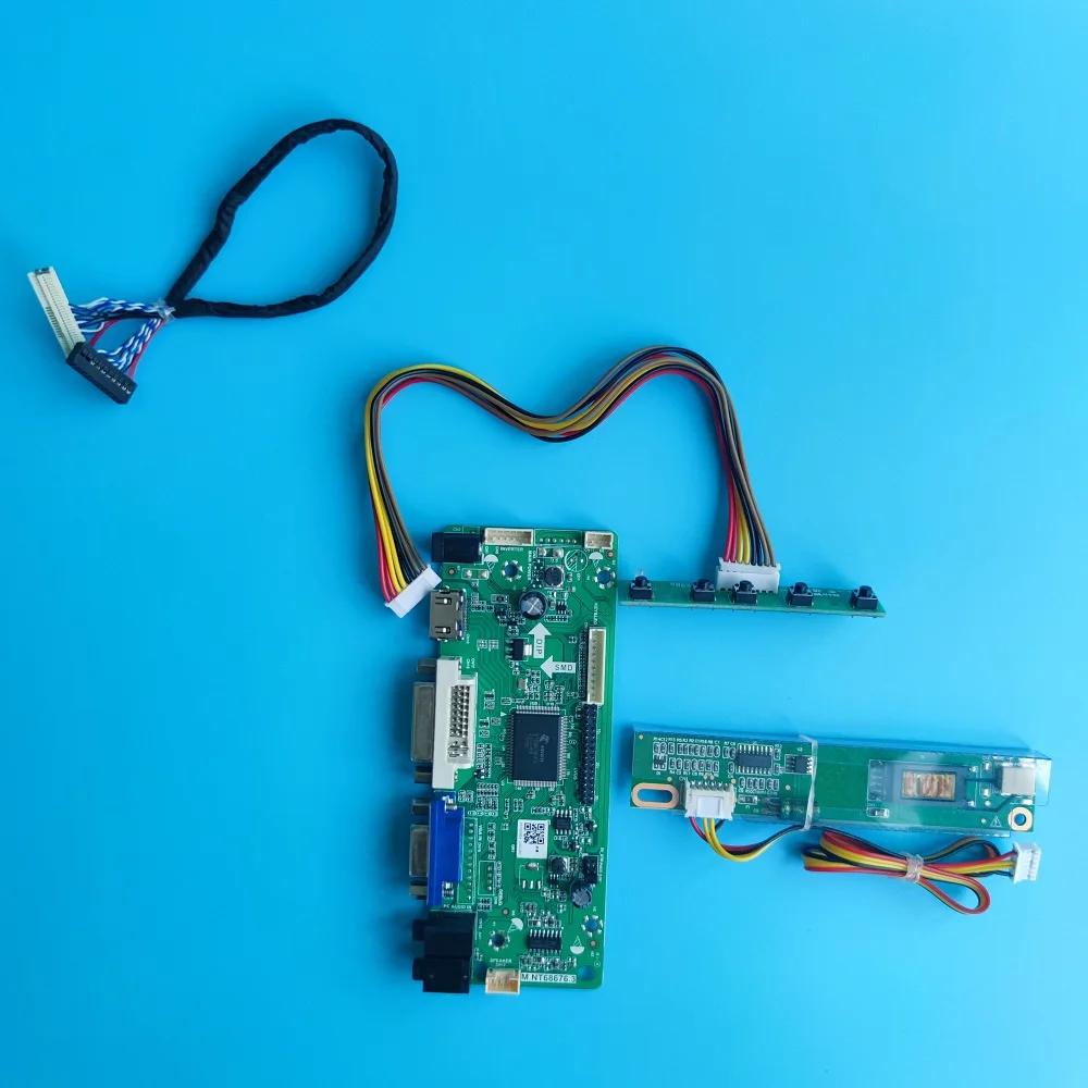 Kit for N150P3-L04/L02/L01 VGA Signal 30pin 1 lamps LVDS 15" Display Panel DVI Controller board Screen Driver 1400X1050
Kit for N150P3-L04/L02/L01 VGA Signal 30pin 1 lamps LVDS 15" Display Panel DVI Controller board Screen Driver 1400X1050