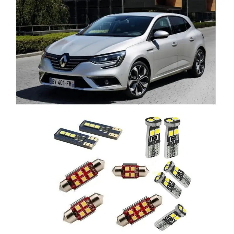 Car Accessories Car Led Interior Light Kit For Renault Megane 4 mk4 2016 - 2021 Error Free White 6000K Super Bright
Car Accessories Car Led Interior Light Kit For Renault Megane 4 mk4 2016 - 2021 Error Free White 6000K Super Bright