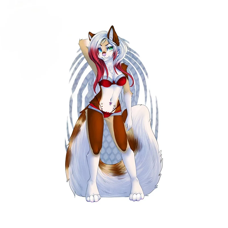 13cm x 7.2cm 1 piece for Furry Anime Car Stickers Creativite Decal Motorcycle Funny Anime Campervan Decals Scratch-Proof
13cm x 7.2cm 1 piece for Furry Anime Car Stickers Creativite Decal Motorcycle Funny Anime Campervan Decals Scratch-Proof