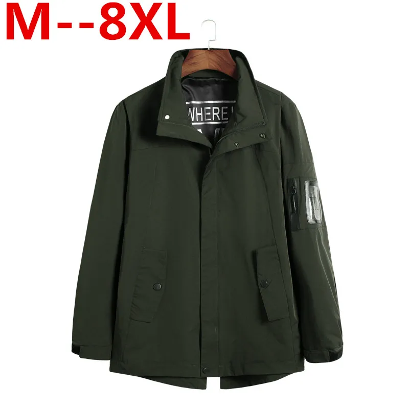 6XL plus 8XL size 10XL 5XL Brand New Clothing Bomber Fashion Spring Casual Manteau Homme Men's Elastic Jacket Coats
6XL plus 8XL size 10XL 5XL Brand New Clothing Bomber Fashion Spring Casual Manteau Homme Men's Elastic Jacket Coats