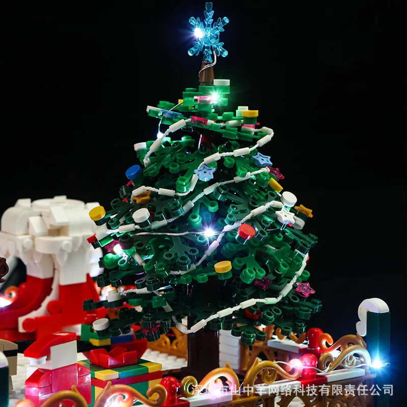 2020 new MOC Christmas Paradise tree Winter Village Cottage Santa Claus Building Blocks Bricks Christmas gifts
2020 new MOC Christmas Paradise tree Winter Village Cottage Santa Claus Building Blocks Bricks Christmas gifts