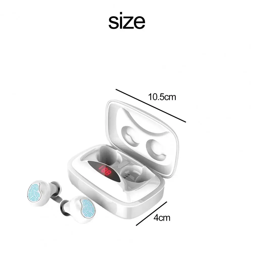 Mini TWS Bluetooth 5.0 Wireless In-ear Earphone Heavy Bass Earbuds Bluetooth Earphone
Mini TWS Bluetooth 5.0 Wireless In-ear Earphone Heavy Bass Earbuds Bluetooth Earphone
