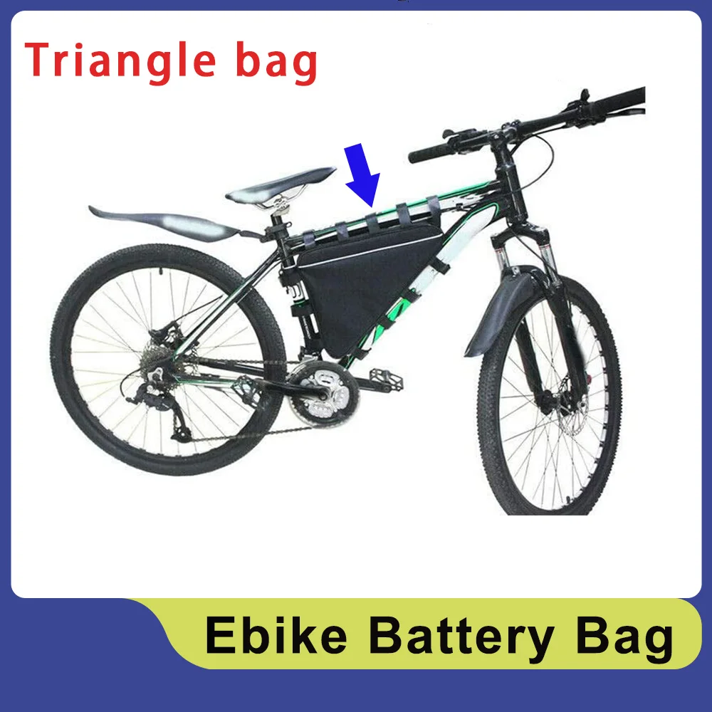 Mountain eBike MTB Frame Triangle Battery Bag Triangle Li-ion Battery Frame Storage Case For Electric Bicycle Lithium Batteries
Mountain eBike MTB Frame Triangle Battery Bag Triangle Li-ion Battery Frame Storage Case For Electric Bicycle Lithium Batteries