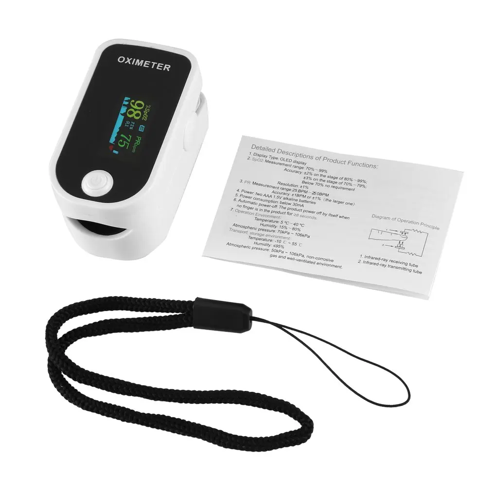 MOX09 Full Screen Finger Clip Oximeter Portable Digital Blood Oxygen Saturation Monitor Pulse Rate Monitoring Oximeter 
MOX09 Full Screen Finger Clip Oximeter Portable Digital Blood Oxygen Saturation Monitor Pulse Rate Monitoring Oximeter