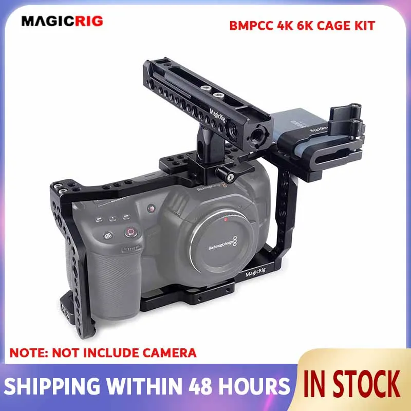 Комплект клетки для камеры MAGICRIG с поворотной ручкой NATO + зажим для крепления SSD-карты T5 для карманной кинокамеры Blackmagic 4K и 6K
Комплект клетки для камеры MAGICRIG с поворотной ручкой NATO + зажим для крепления SSD-карты T5 для карманной кинокамеры Blackmagic 4K и 6K