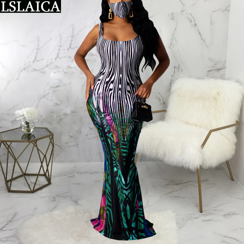 Party Dress Sleeveless Print Patchwork High Waist Backeless Sexy Dress Party Evening Club Floor Length Bodycon Dress Femme
Party Dress Sleeveless Print Patchwork High Waist Backeless Sexy Dress Party Evening Club Floor Length Bodycon Dress Femme