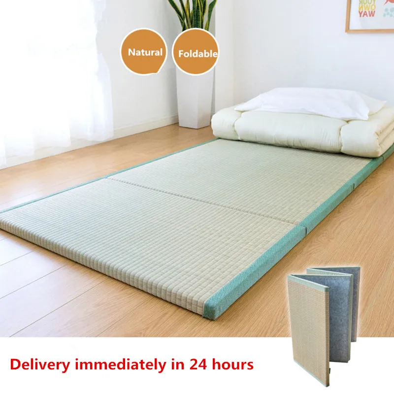 Rectangle Large Foldable Floor Straw Mat For Sleeping Tatami Rug Flooring Foldable Japanese Traditional Tatami Mattress Mat
Rectangle Large Foldable Floor Straw Mat For Sleeping Tatami Rug Flooring Foldable Japanese Traditional Tatami Mattress Mat