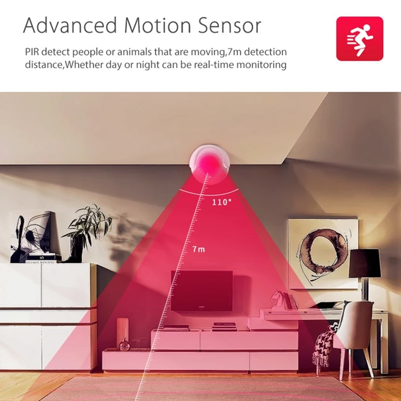 Wifi Motion Sensor Alarm Detector Pir Motion Detector For Smart Home Automation And App Notification Alerts,No Hub Need
Wifi Motion Sensor Alarm Detector Pir Motion Detector For Smart Home Automation And App Notification Alerts,No Hub Need