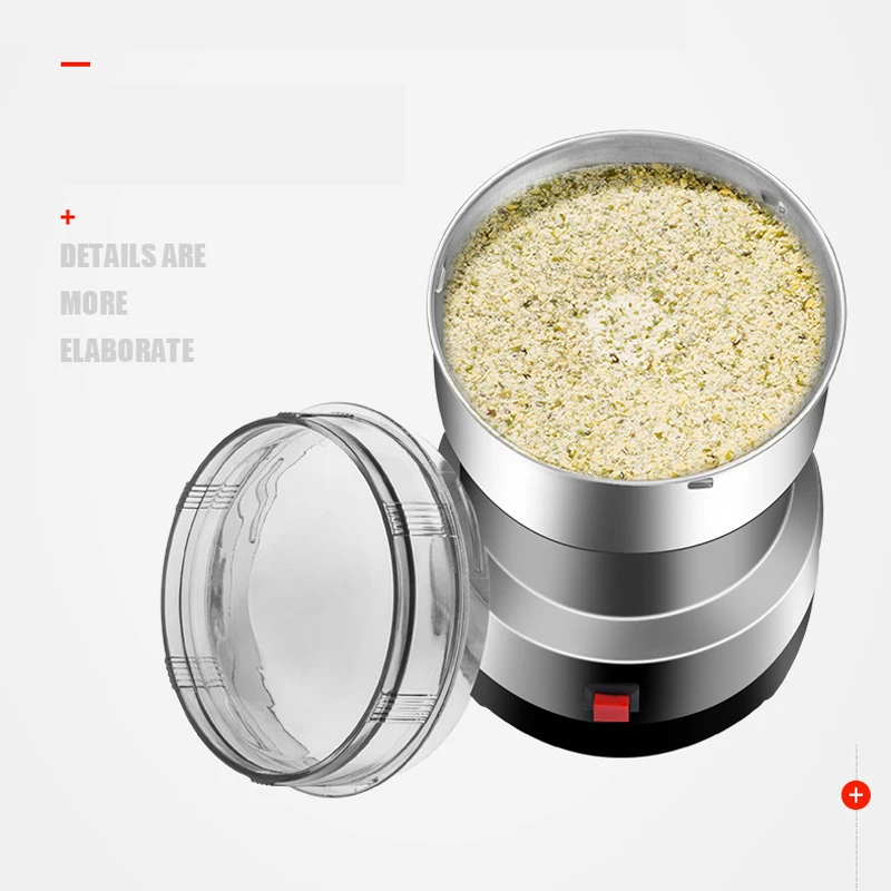 110V/220V Electric Coffee Grinder Spices Milling Grinding Herbs/Spices/Nuts/Grains/Coffee Bean Grinding Machine Coffeeware
110V/220V Electric Coffee Grinder Spices Milling Grinding Herbs/Spices/Nuts/Grains/Coffee Bean Grinding Machine Coffeeware