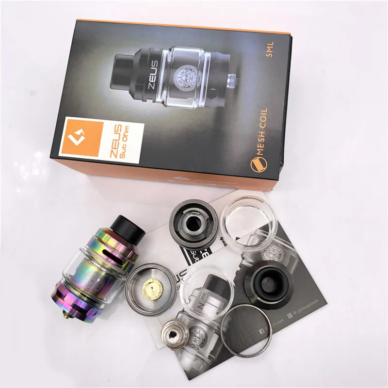 Новейший атомайзер Zeus Sub Ohm RTA емкостью 2 мл/5 мл 810 дрип-Тип сетка Z1 катушка 0.4ом/0.2ом VS ZEUS X Vape RDA RDTA бак
Новейший атомайзер Zeus Sub Ohm RTA емкостью 2 мл/5 мл 810 дрип-Тип сетка Z1 катушка 0.4ом/0.2ом VS ZEUS X Vape RDA RDTA бак