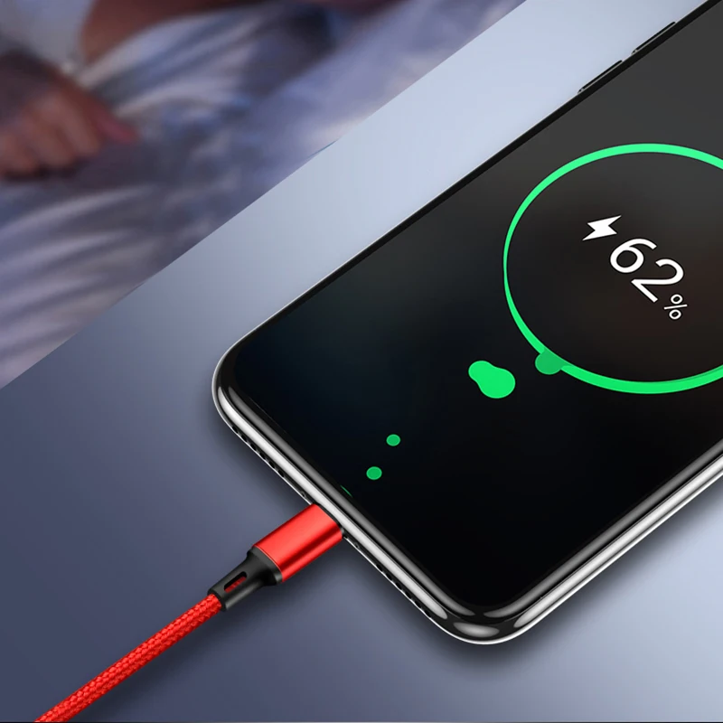 3 в 1 Micro USB Type C зарядный кабель с несколькими USB-портами USB-C мобильный телефон