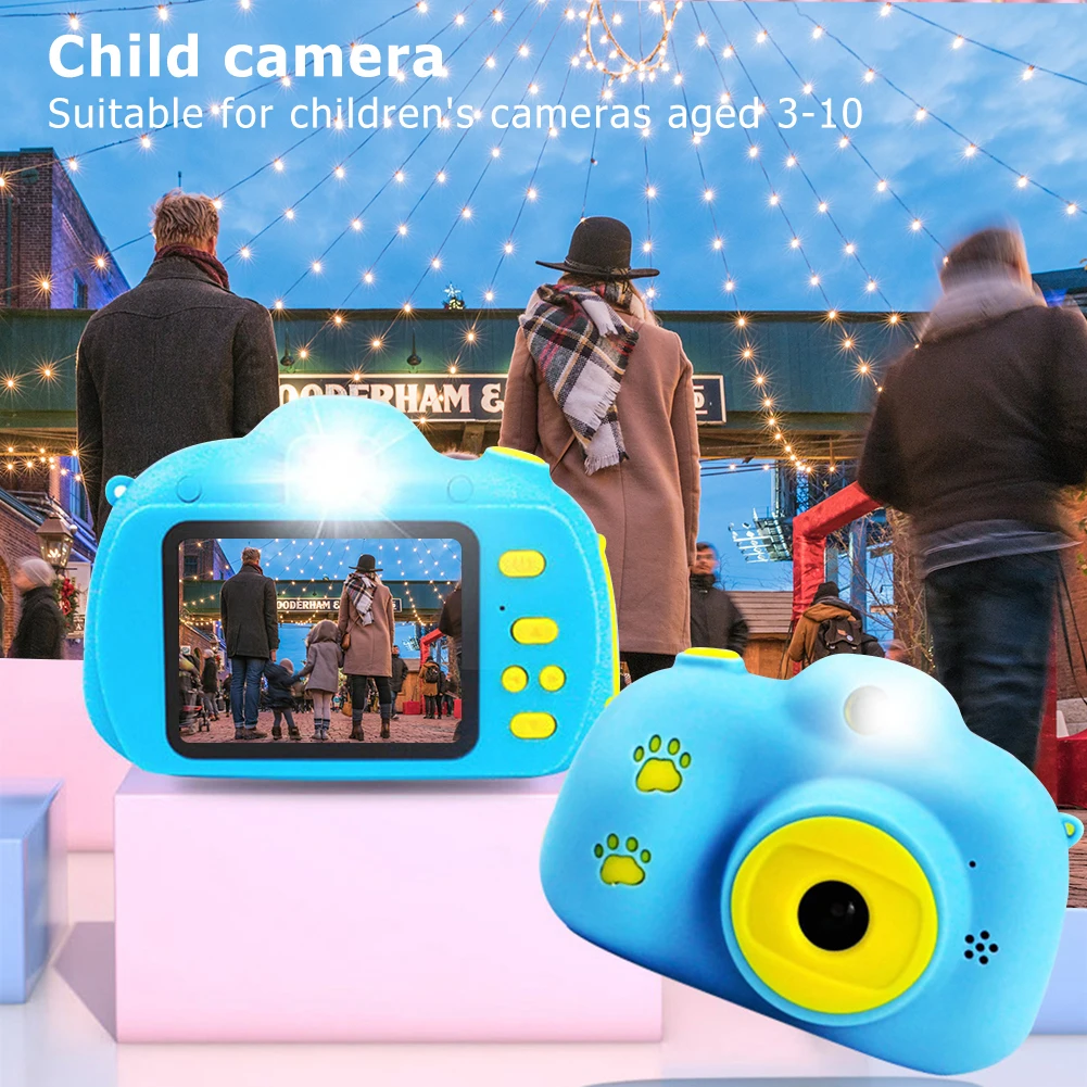 Kids Camera 1080P HD Digital Rechargeable IPS Screen Photo Video Camera Toy Gift 1080P Projection Video Camera 
Kids Camera 1080P HD Digital Rechargeable IPS Screen Photo Video Camera Toy Gift 1080P Projection Video Camera