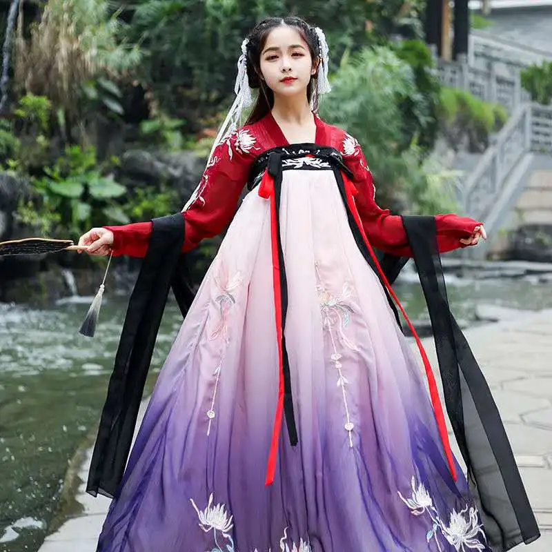 2021 Hanfu National Ancient Chinese Dress Cosplay Fairy Costume Women Chinese Hanfu Clothes Lady Chinese Stage Performance
2021 Hanfu National Ancient Chinese Dress Cosplay Fairy Costume Women Chinese Hanfu Clothes Lady Chinese Stage Performance