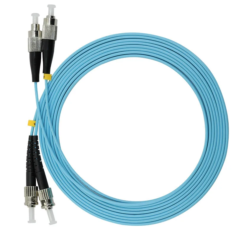 10pcs/lot FC-ST 10Gbps OM3 MM 50/125 Multi Mode Optical Fiber Patch Cord 2.0mm Duplex Fiber Optical Jumper FC/UPC-ST/UPC
10pcs/lot FC-ST 10Gbps OM3 MM 50/125 Multi Mode Optical Fiber Patch Cord 2.0mm Duplex Fiber Optical Jumper FC/UPC-ST/UPC